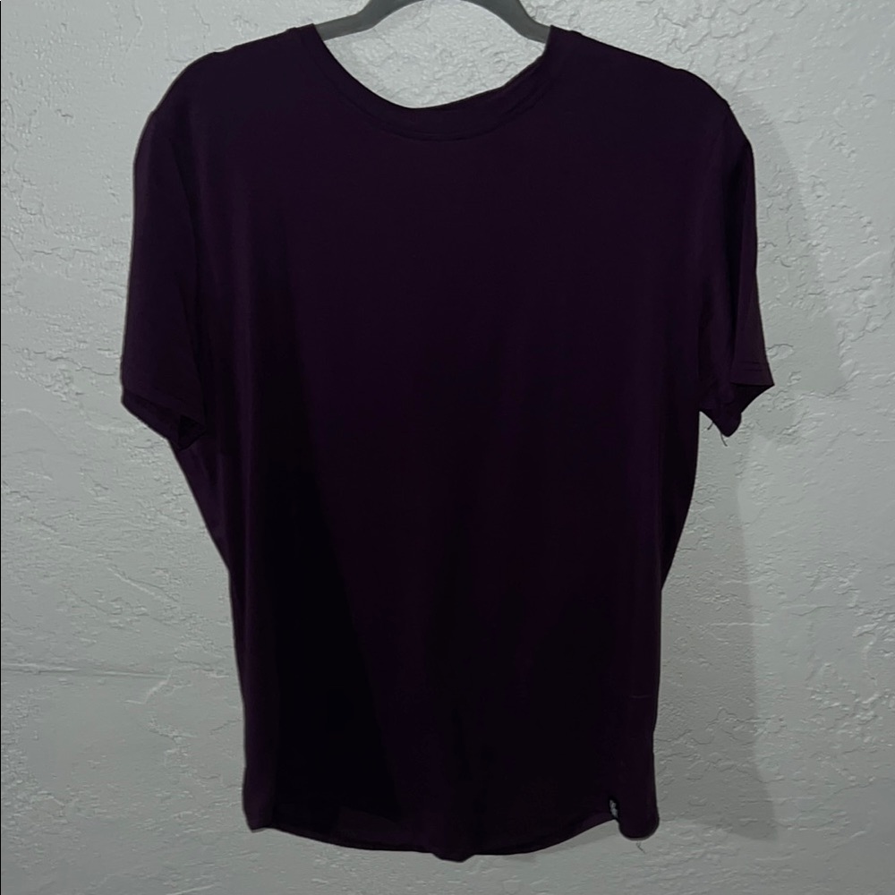 YoungLA Purple Short Sleeve Tee Casual Comfort